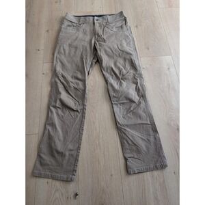 Kuhl Kanvus Pants Mens 30x32 (Fits 30x30) Khaki Stretch Canvas Outdoor